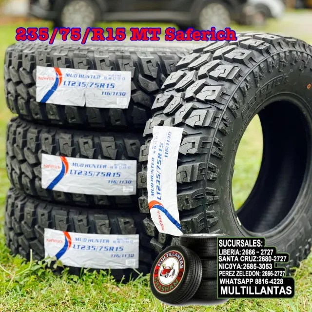 235/75/R15 SAFERICH MT 10PR