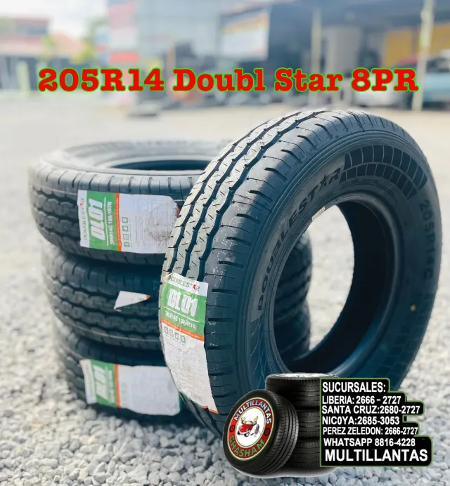 205R14 DOUBLE STAR 8PR DL01