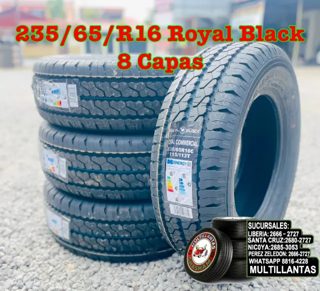 235/65/R16 ROYAL BLACK 8PR
