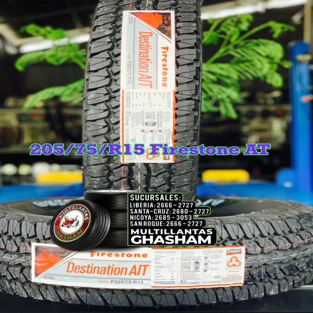 205/75/R15 FIRESTONE DESTENATION AT