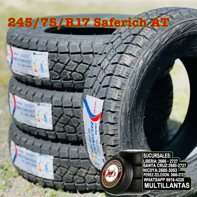 245/75/R17 SAFERICH AT LT FRD86