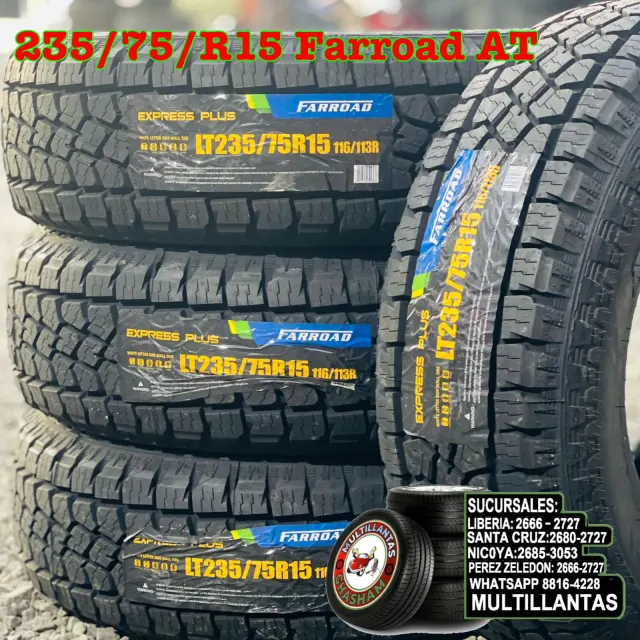 235/75/R15 FARROAD AT FRD86