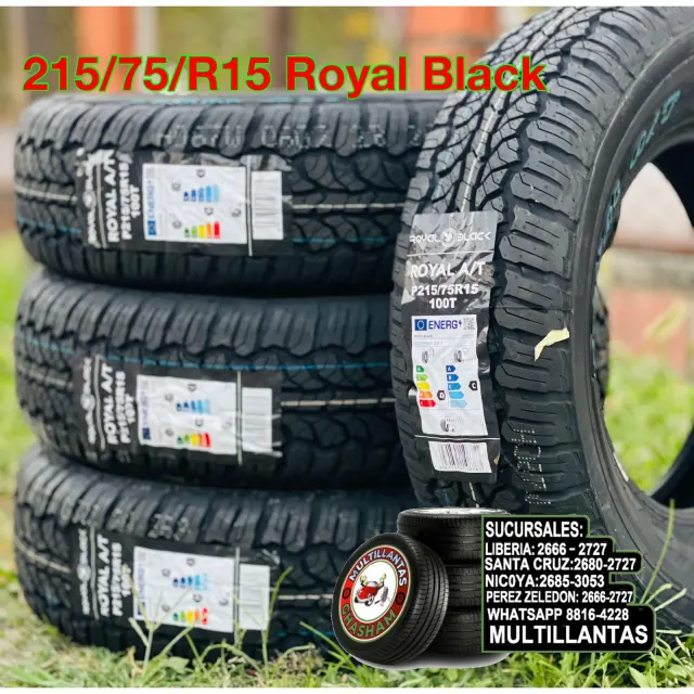 215/75/R15 ROYAL BLACK AT