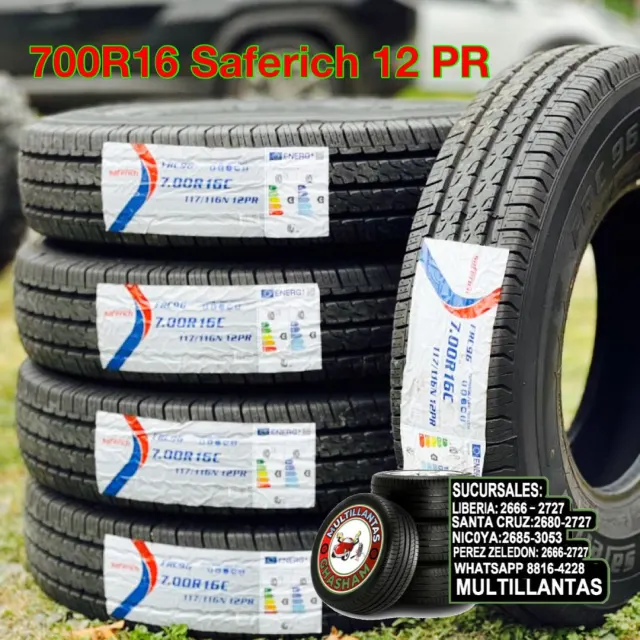 700R16 SAFERICH LISO 12PR (FRC96)