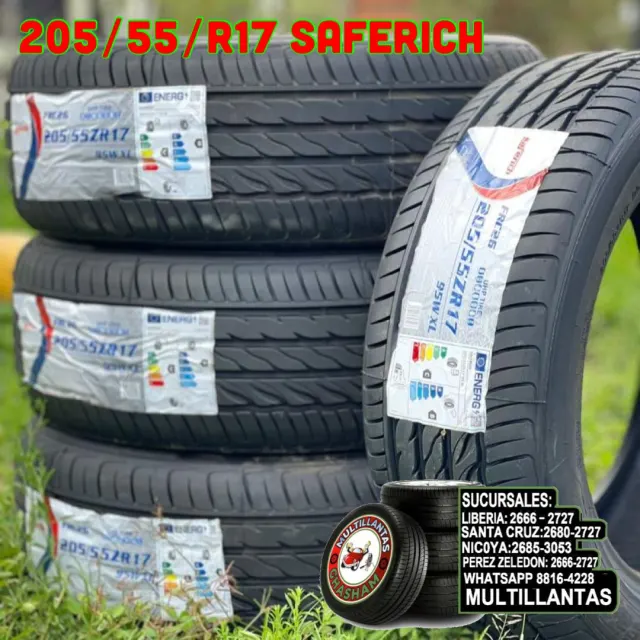 205/55/R17 SAFERICH