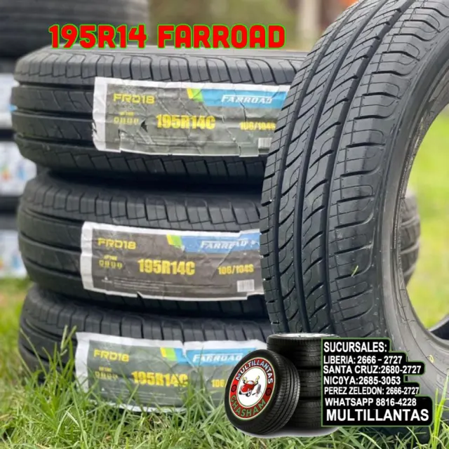 195R14 FARROAD 8PR