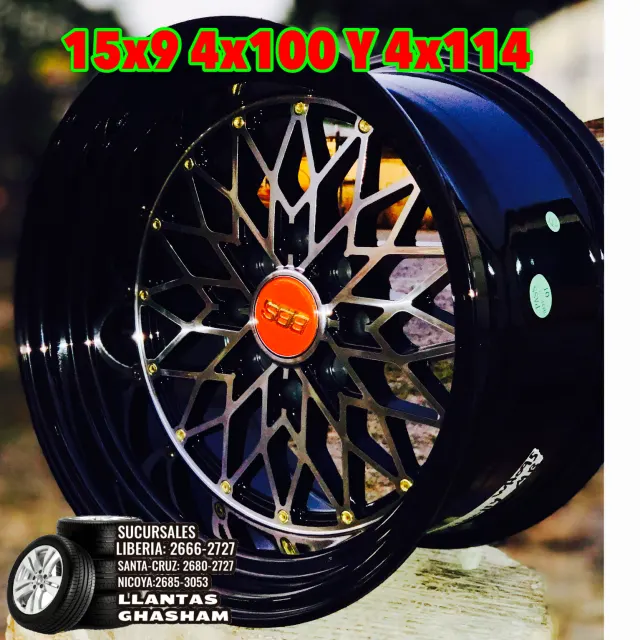 AROS 15X9 8X100-114 WH095 NBML