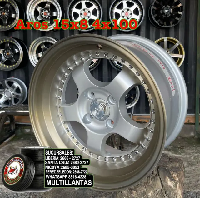 AROS 15X8 4X100