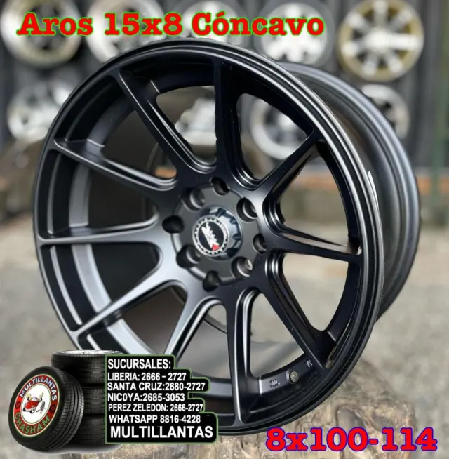 AROS 15X8 (1041) 8X100-114 MBXB