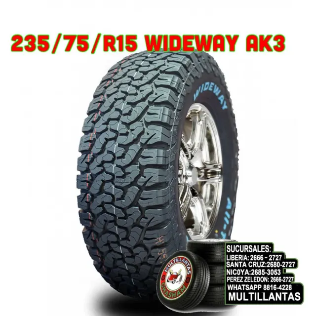 235/75/R15 WIDEWAY AT AK3 WEYONE