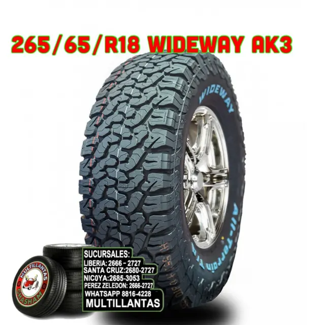 265/65/R18 WIDEWAY AT AK3 WEYONE