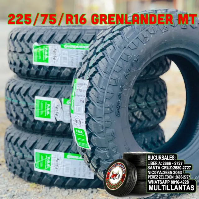 225/75/R16 GRENLANDER MT-LT