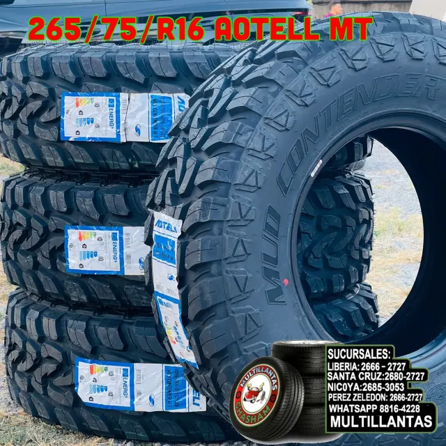 265/75/R16 AOTELI MT 10PR