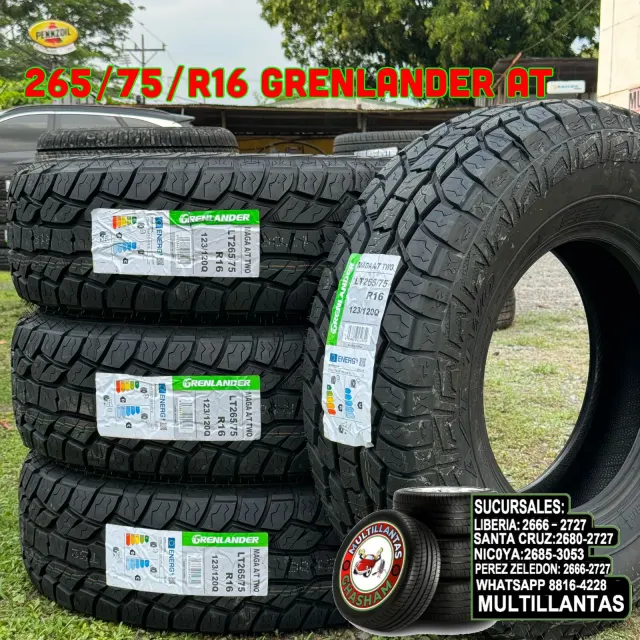265/75/R16 GRENLANDER  AT- LT