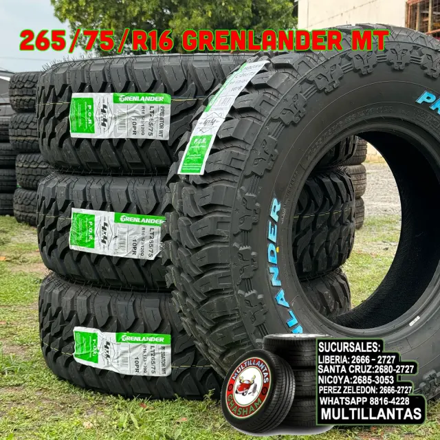 265/75/R16 GRENLANDER MT PREDAROR