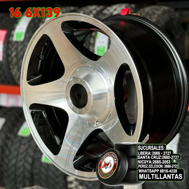 AROS 16X8 6X139