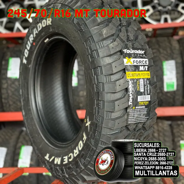 245/70/R16 TOURADOR MT-LT X FORCE 8PR