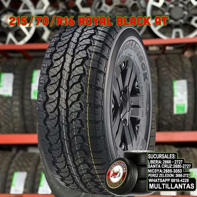 215/70/R16 ROYAL BLACK AT