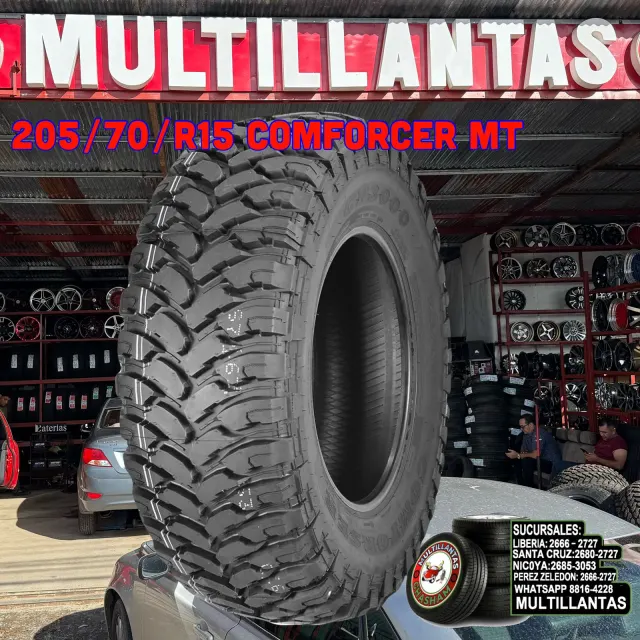 205/70/R15 COMFORSER MT-LT CF3000