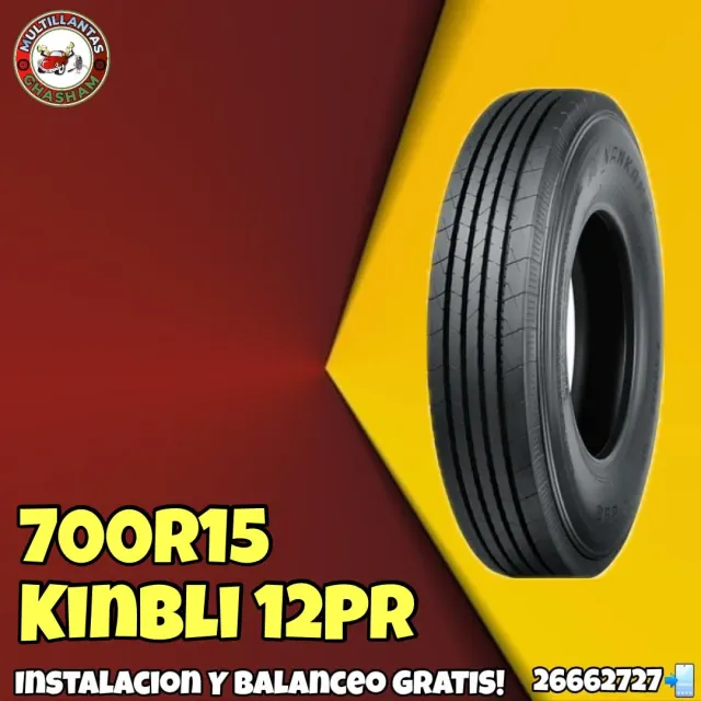 700R15 KINBLI 12PR SET COMPLETO LA888
