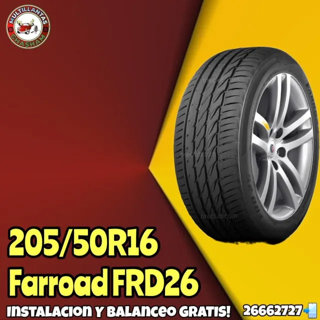 205/50/R16 FARROAD FRD26