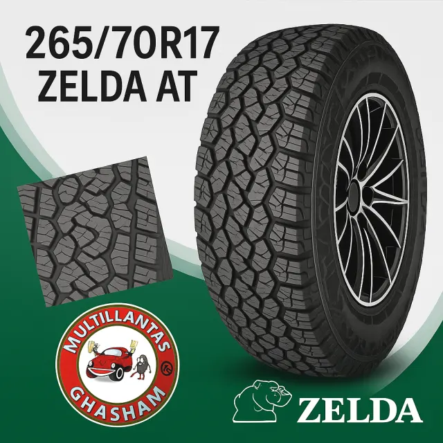 265/70/R17 ZELDA  AT RT