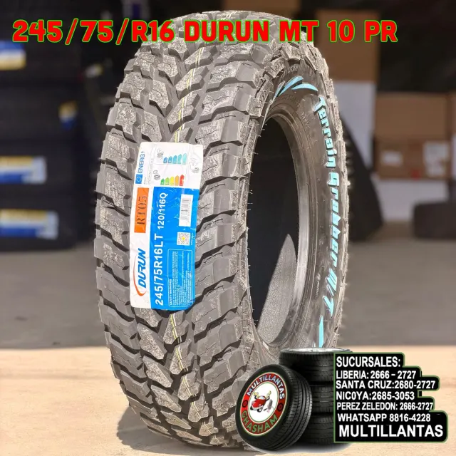 245/75/R16 DURUN MT LT 10PR