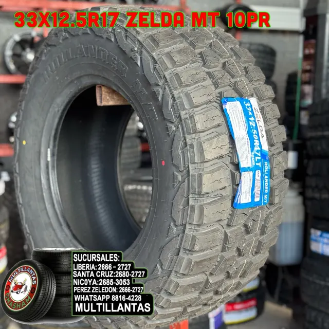 33X12.5R17 ZELDA MT 10PR