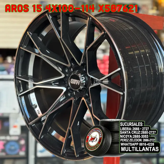AROS # 15X7 8X100-114 ET35 BM 50696