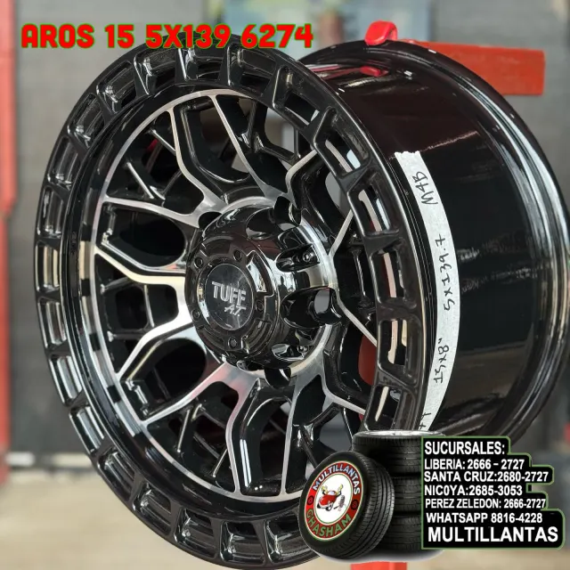 AROS # 15X8 5X139.7 ET0 M4B 6274