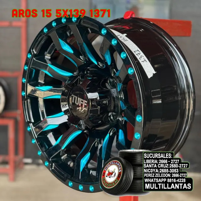 AROS # 15X7 5X139.7 ET0 M14M12B 1371