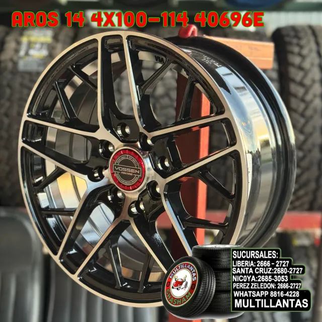 AROS # 14X6 4X100-114 ET35 BM 40696