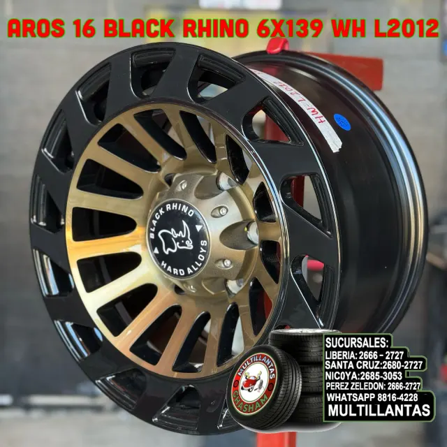 AROS # 16X8 6X139.7 ET10 BMF-BRCC