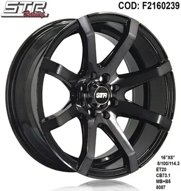 AROS # 16X8 8X100-114 ET20 MB-B5 8087