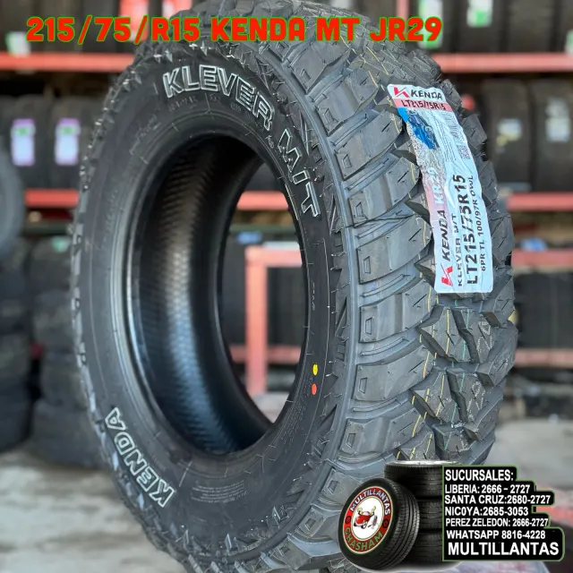 215/75/R15 KENDAKR29 MT LT KLEVER
