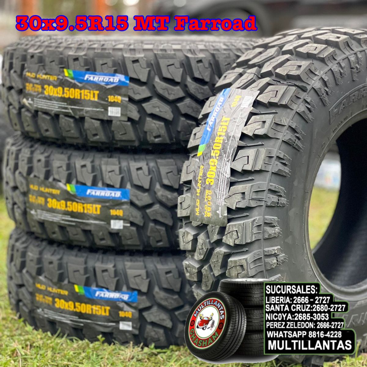 30X9.5R15 FARROAD MT-LT