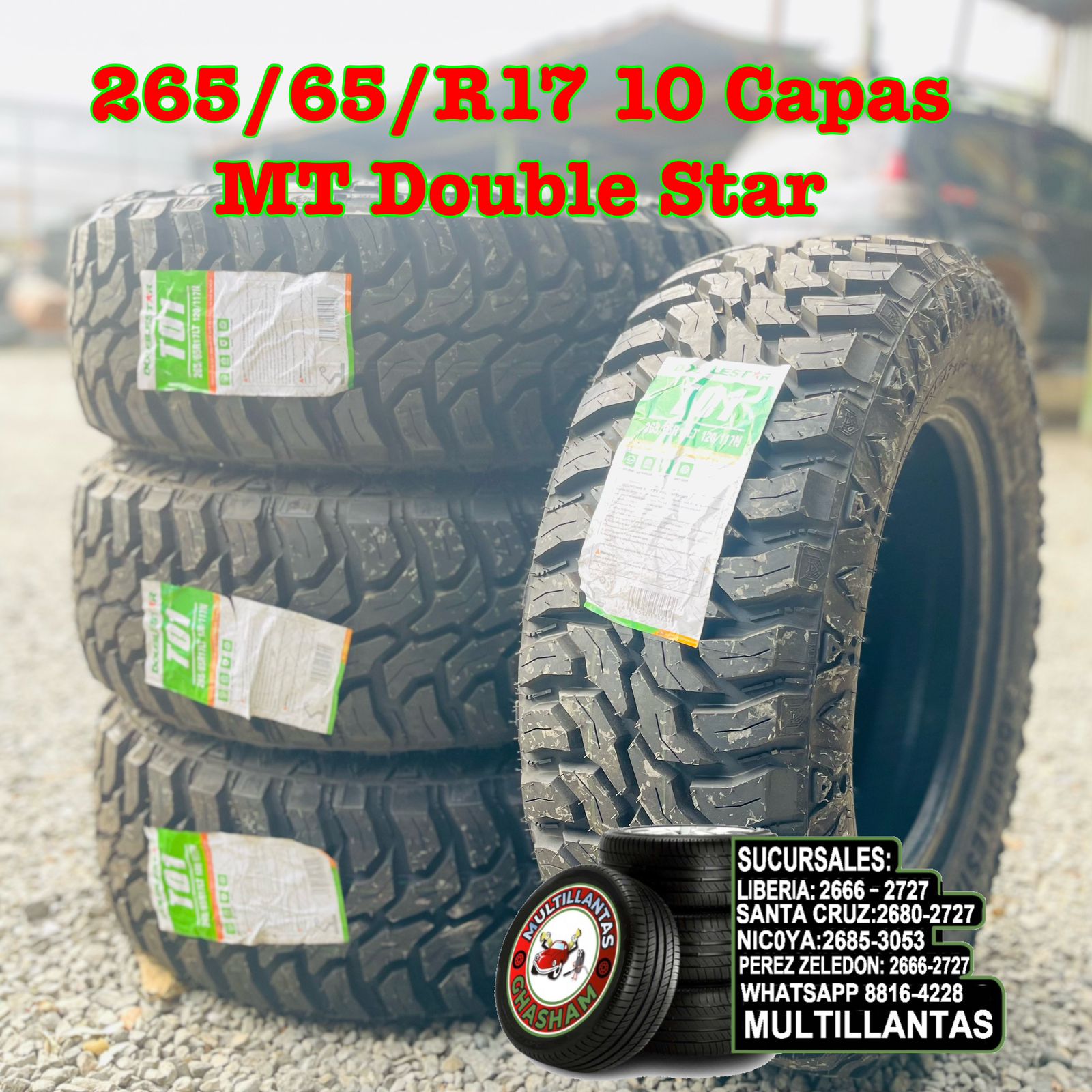 265/65/R17 DOUBLESTAR MT