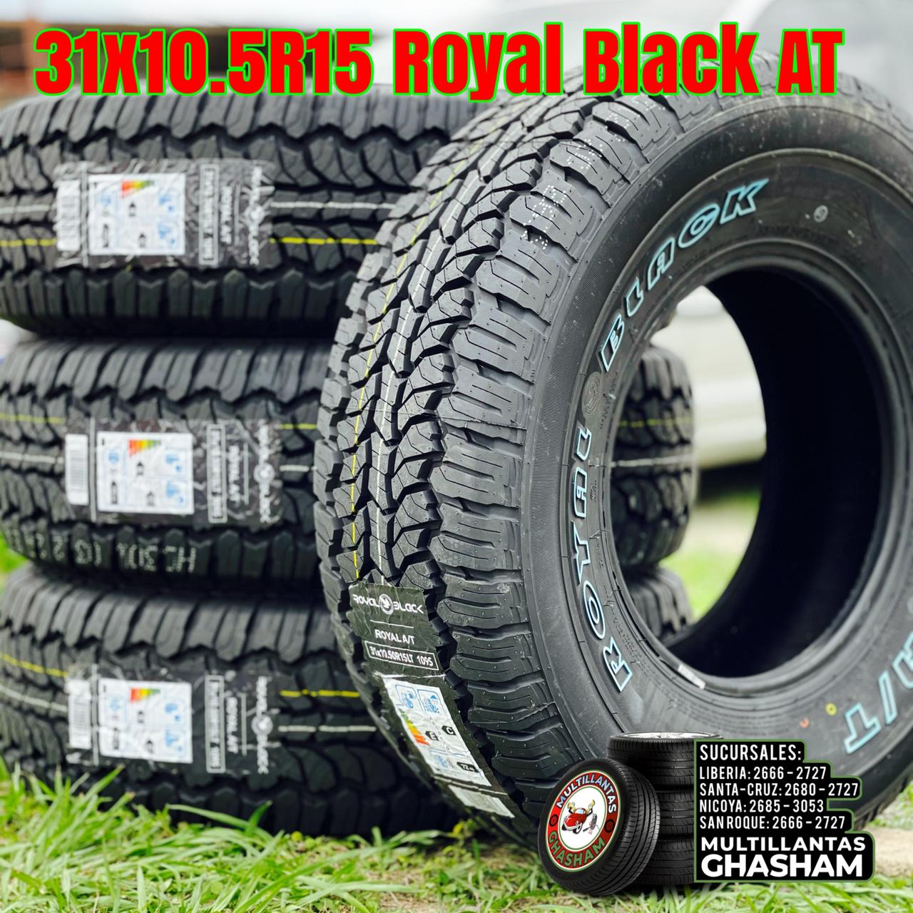 31X10.5R15 ROYAL BLACK AT