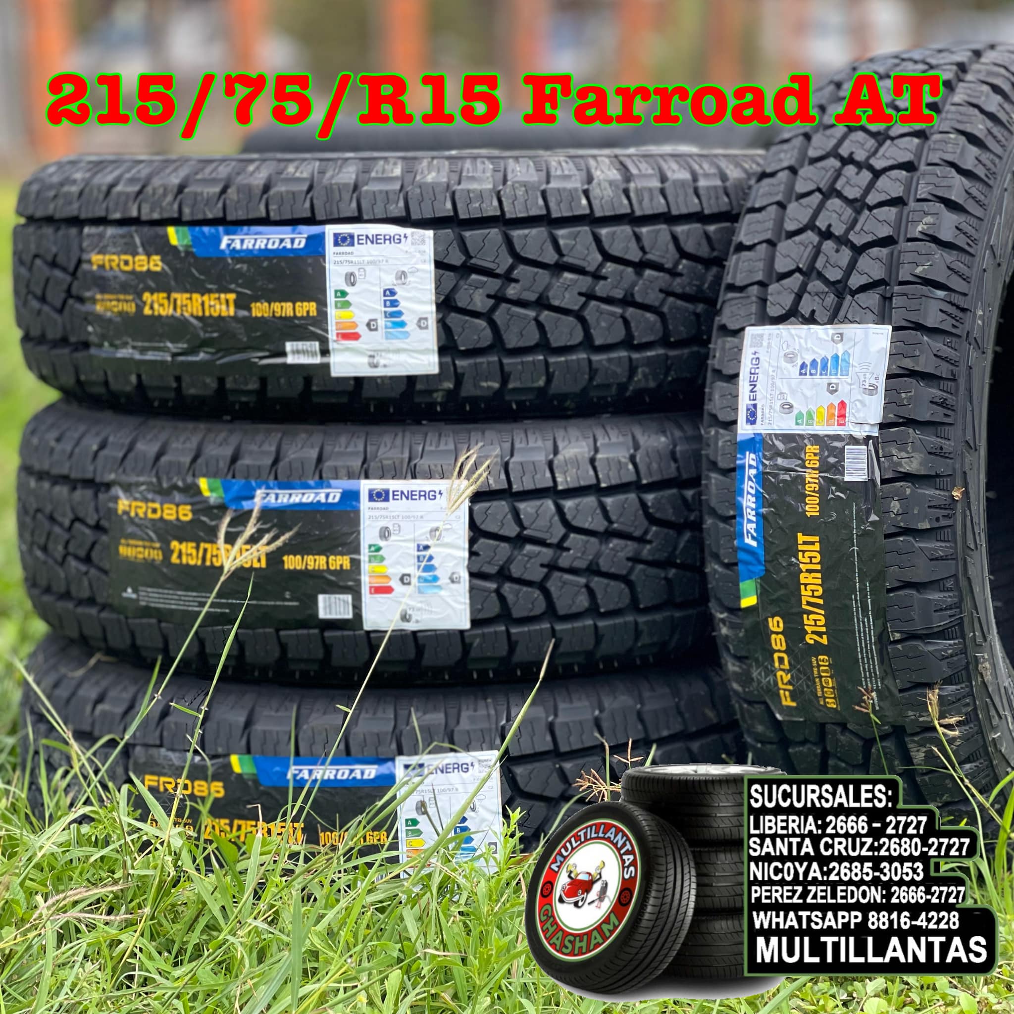 215/75/R15 FARROAD AT FRD86