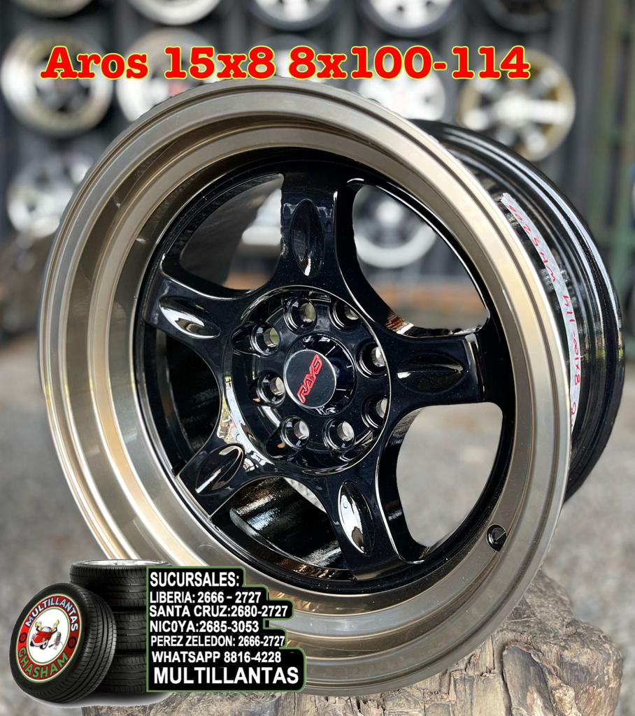 AROS 15X8 8X100-114