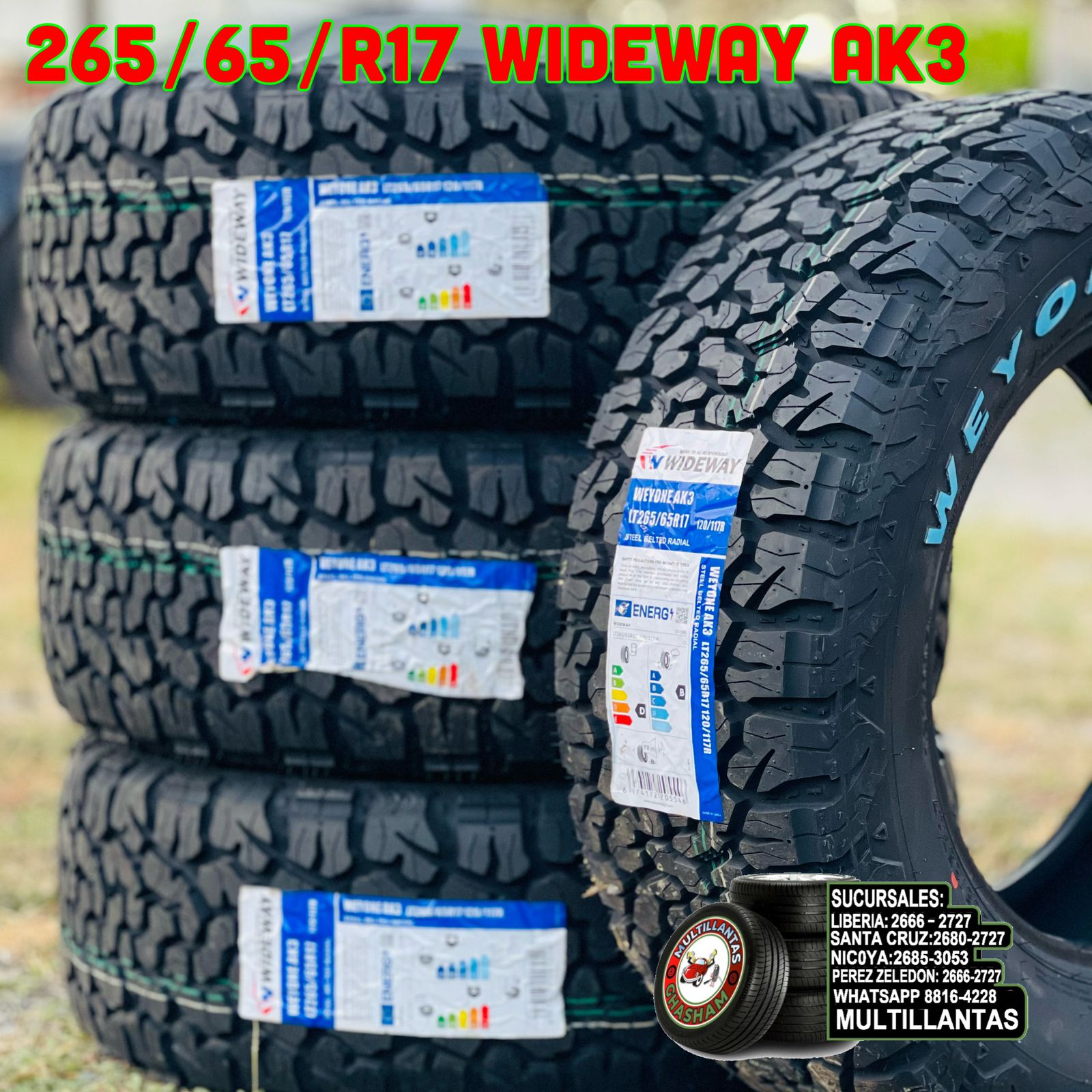 265/65/R17 WIDEWAY AT AK3