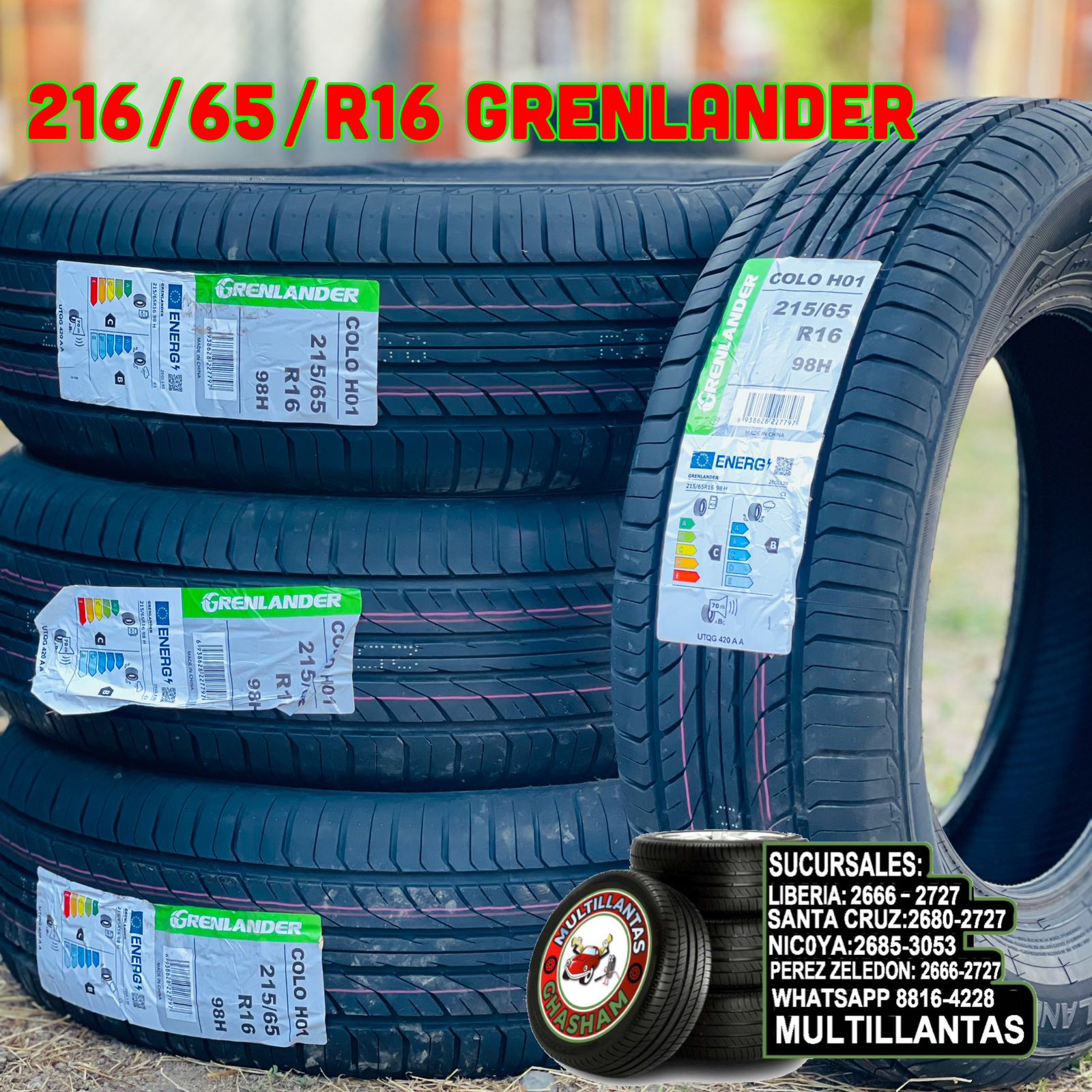 215/65/R16 GRENLANDER HT