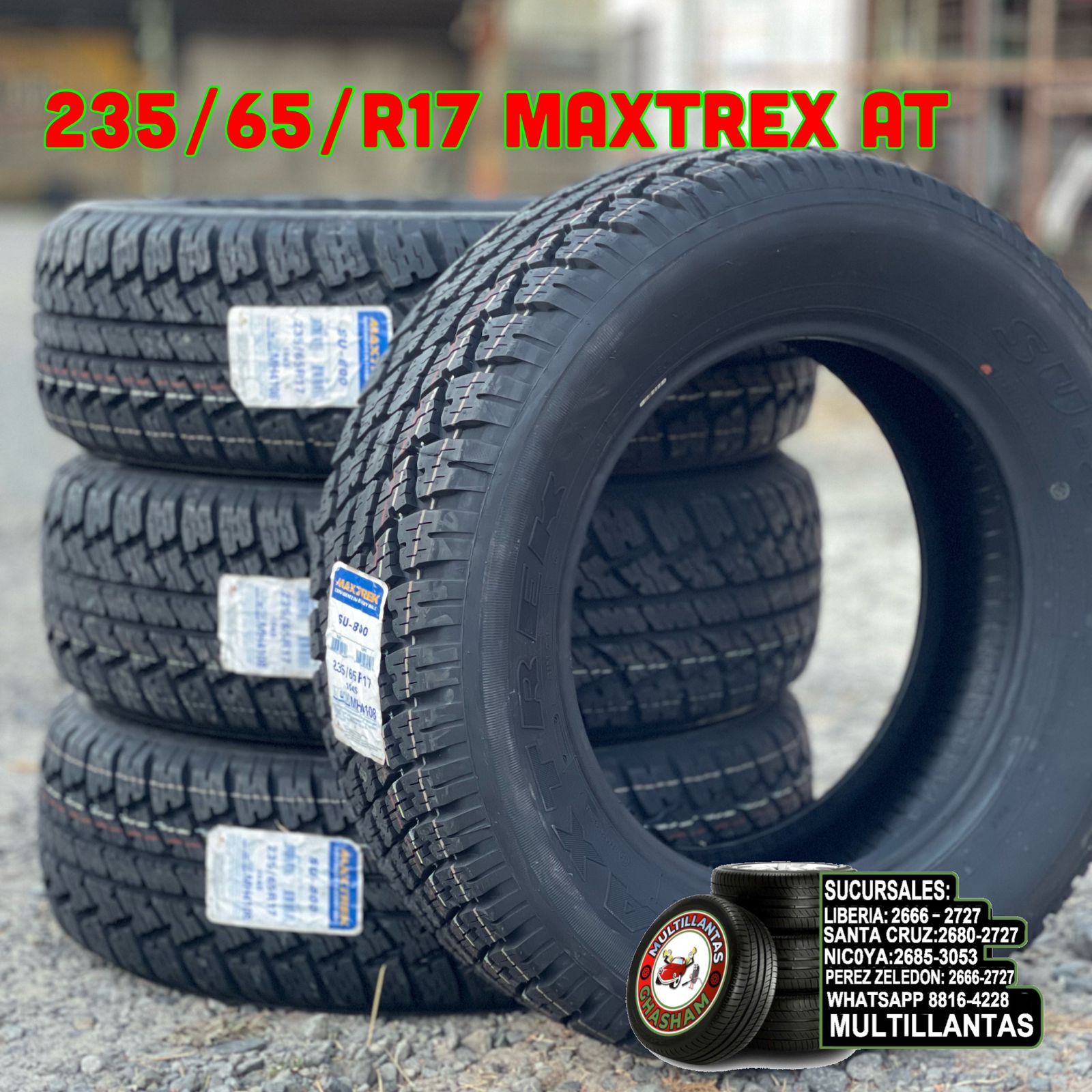 235/65/R17 MAXTREK AT SU800