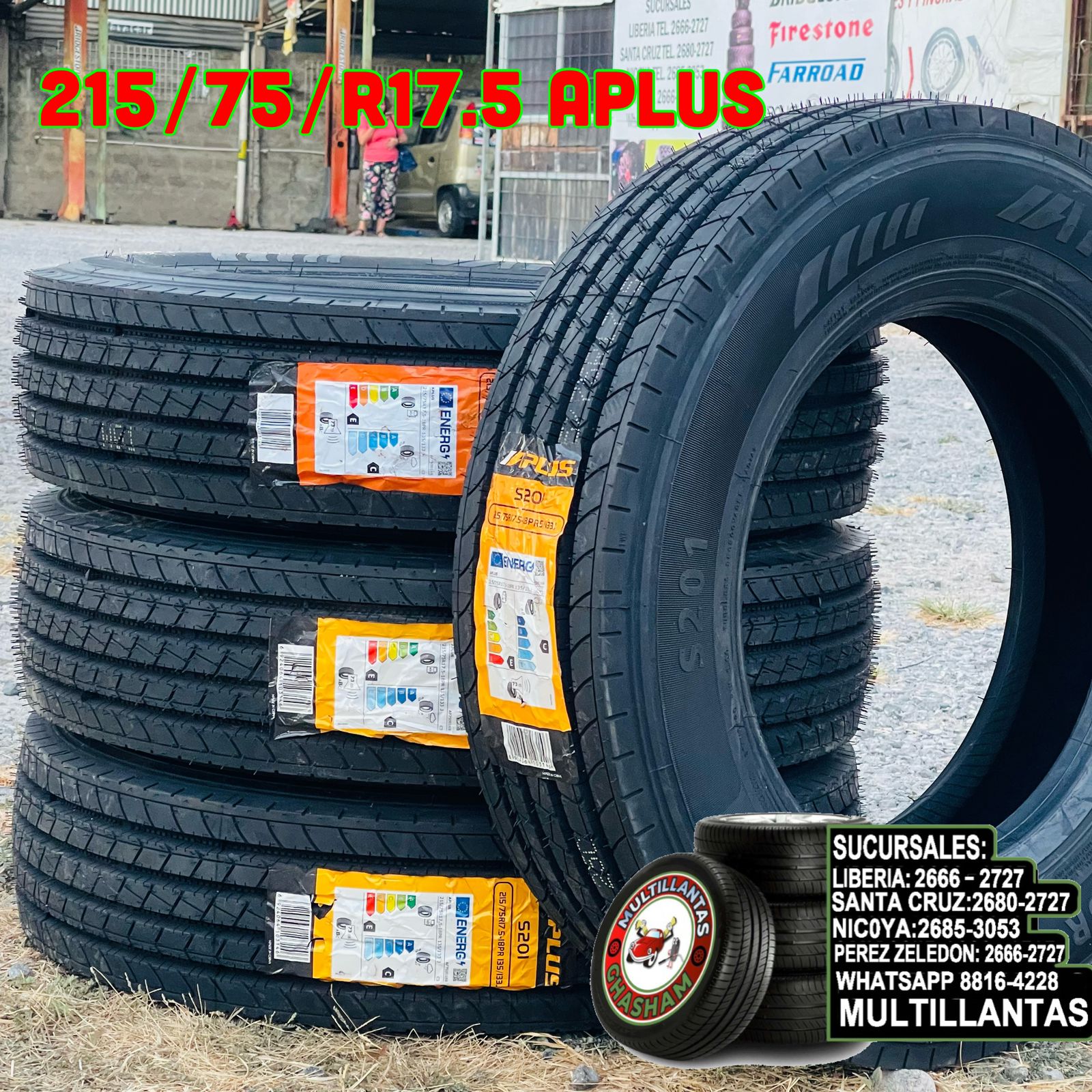 215/75R17.5 APLUS HT  S201