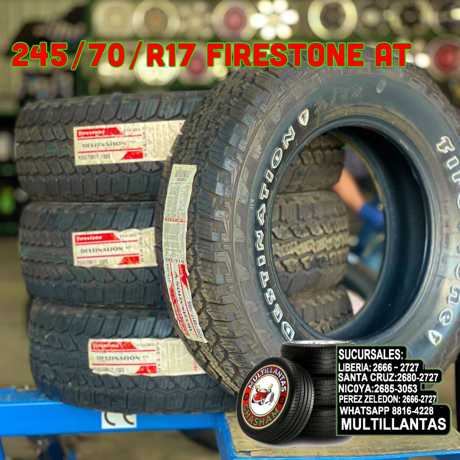 245/70/R17 FIRESTONE DESTINATION AT-2