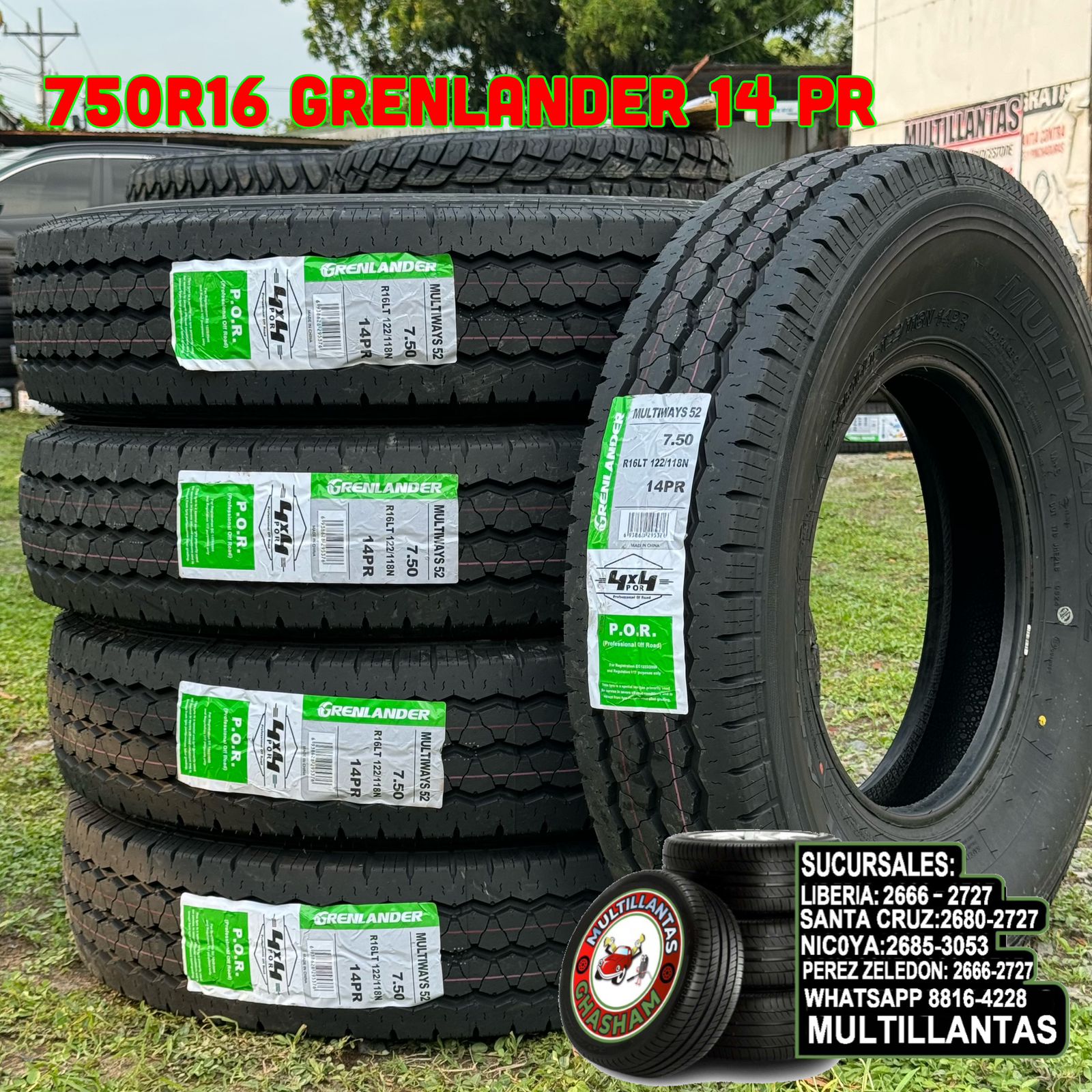 750R16 GRENLANDER LT HT 14PR
