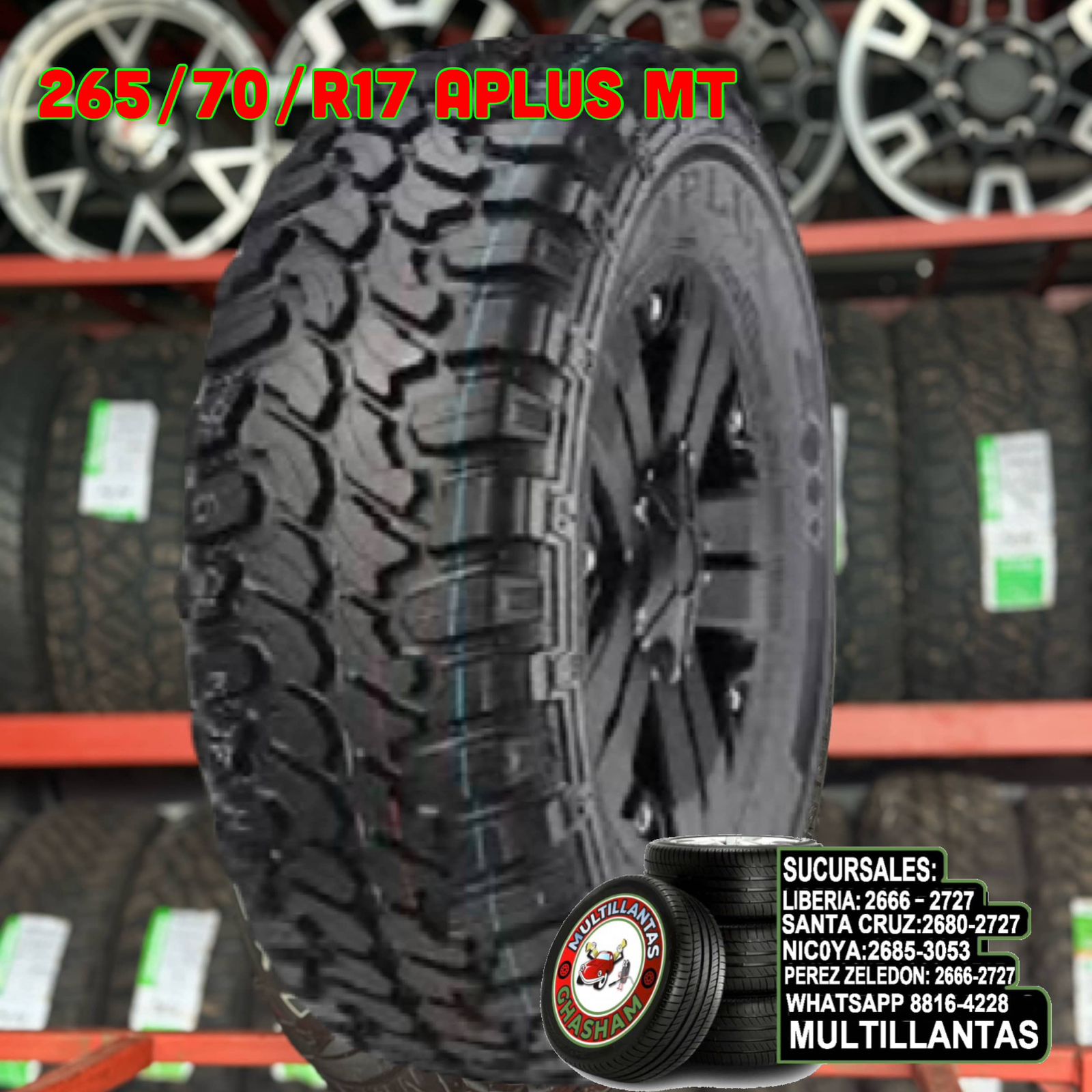 265/70/R17 APLUS MT A929