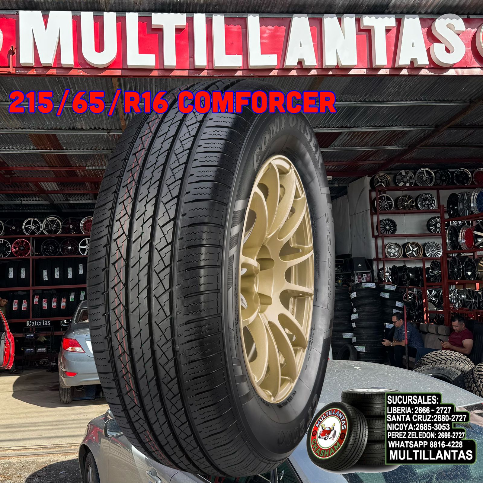215/65/R16 COMFORSER HT CF2000