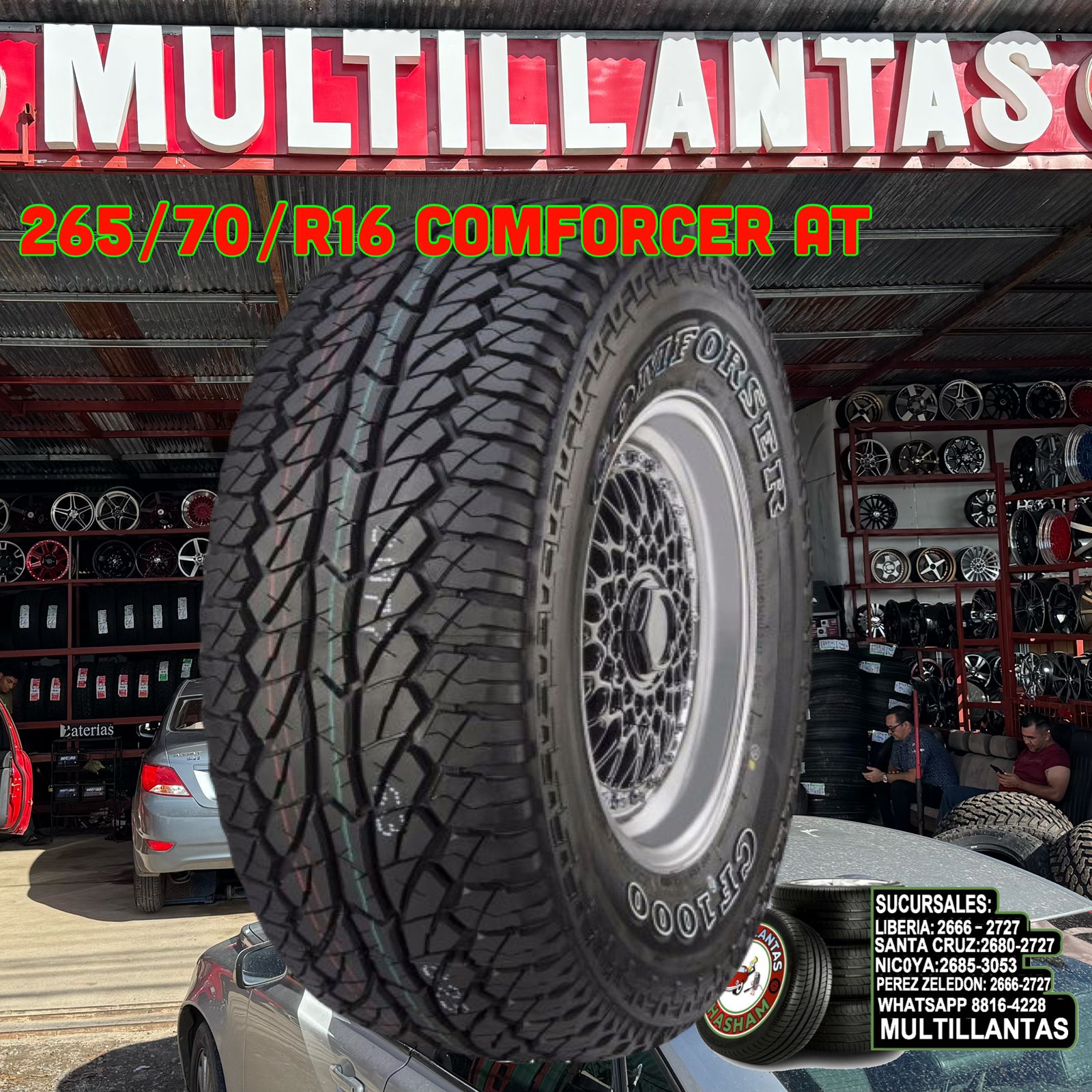 265/70/R16 COMFORSER AT CF1000