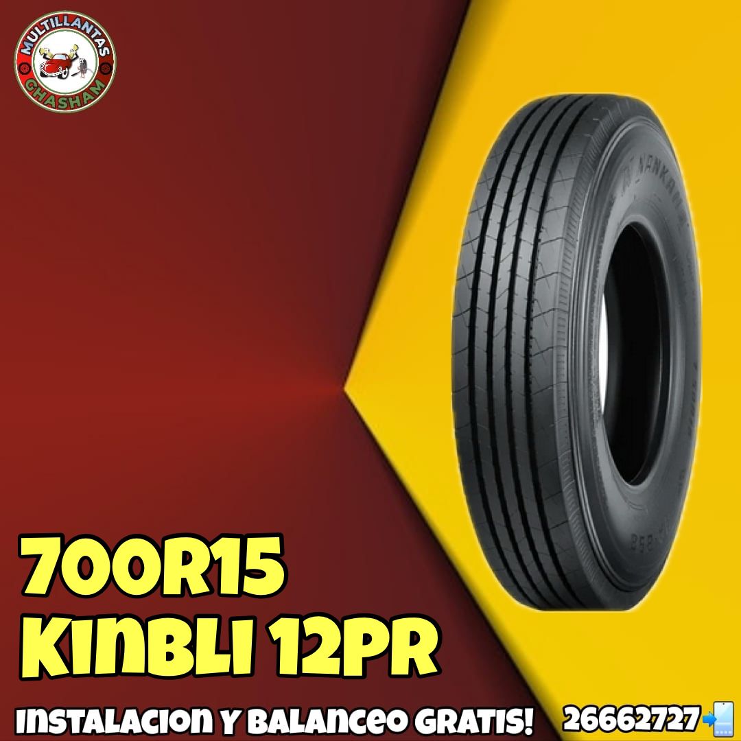 700R15 KINBLI 12PR SET COMPLETO LA888